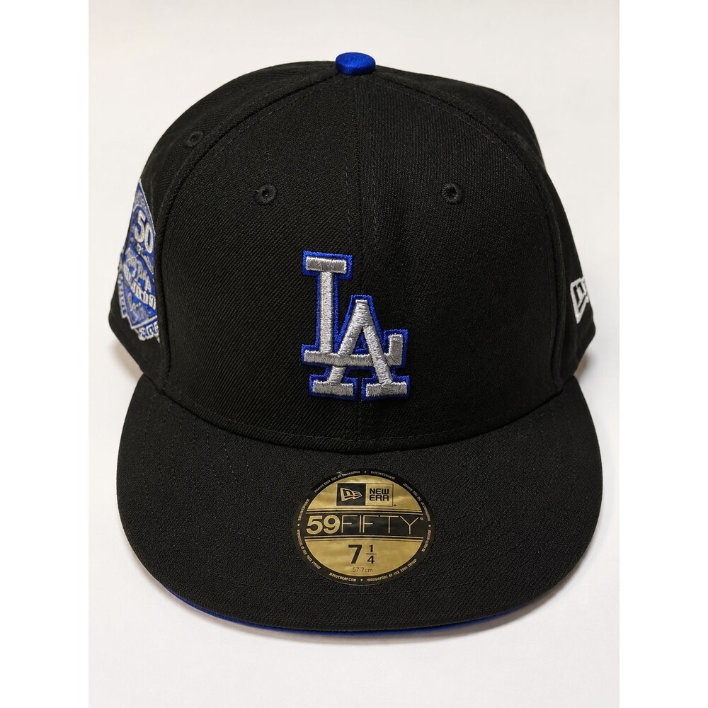 New Era LA Dodgers 50th Anniversary 59FIFTY Hat 7 1/4 1958-2008